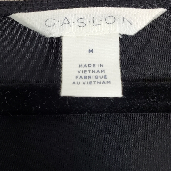 Caslon Sleeveless Black Maxi Dress in Size Medium NWOT - Picture 2 of 6